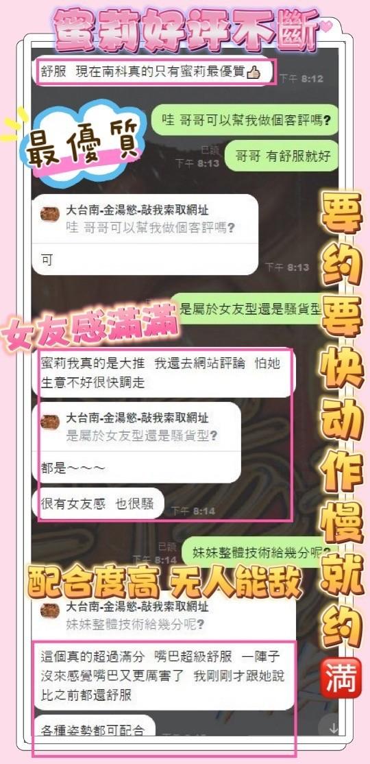 台南定點茶 蜜莉 援交