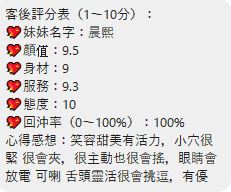桃園定點茶 晨熙 援交